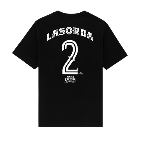 Tommy Lasorda - LA Dodgers x MC Black T-Shirt – Mister Cartoon Shop