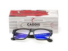 CADDIS // MC READER GLASSES - DARK METALLIC GREY